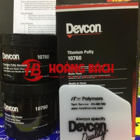 Chất trám mát tít Devcon 10760 Titanium Putty 1lb