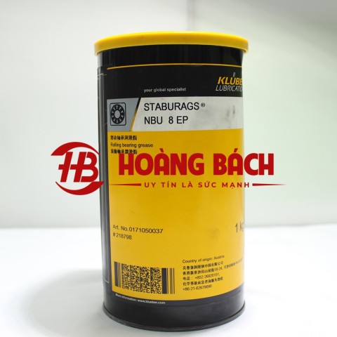 Mỡ bôi trơn Kluber Staburags NBU 8EP 1kg