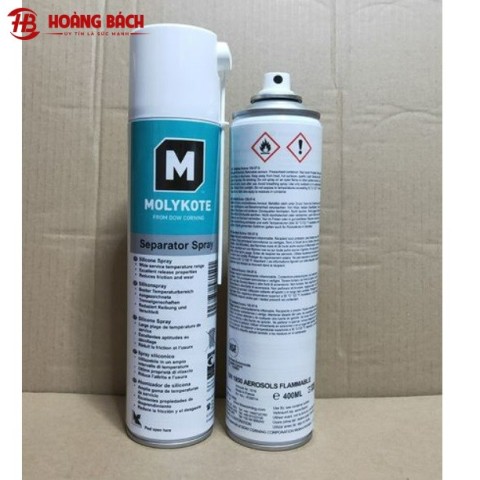 Chất bôi trơn Molykote Separator Spray 400ml